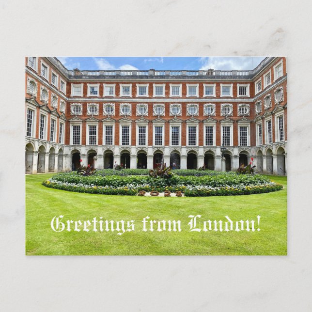 aWorld2Celebrate: Grüße aus London! Postkarte (Vorderseite)