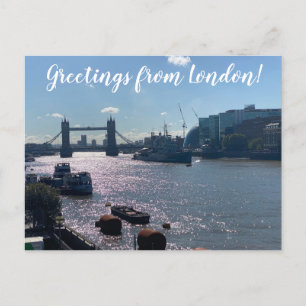 aWorld2Celebrate: Grüße aus London! Postkarte