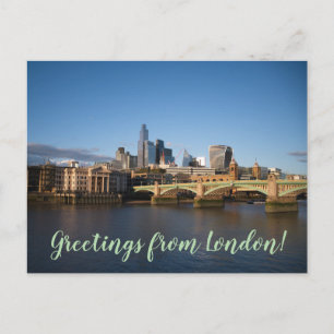aWorld2Celebrate: Grüße aus London! Postkarte