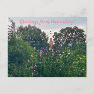 aWorld2Celebrate: Grüße aus Nürnberg! Postkarte