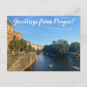 aWorld2Celebrate: Grüße aus Prag! Postkarte