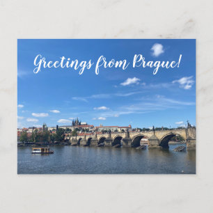 aWorld2Celebrate: Grüße aus Prag! Postkarte