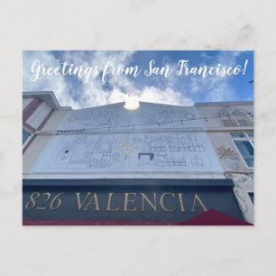 aWorld2Celebrate: Grüße aus San Francisco! Postkarte