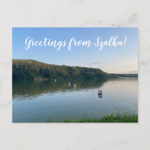 aWorld2Celebrate: Grüße aus Szálka! Postkarte