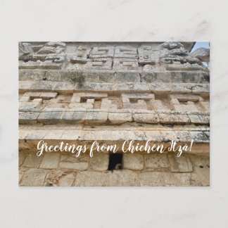 aWorld2Celebrate: Grüße von Chichén Itzá! Po Postkarte