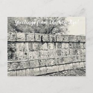 aWorld2Celebrate: Grüße von Chichén Itzá! Po Postkarte