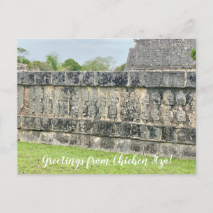 aWorld2Celebrate: Grüße von Chichén Itzá! Postkarte