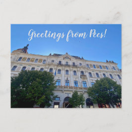 aWorld2Celebrate: Grüße von Pécs! Postkarte
