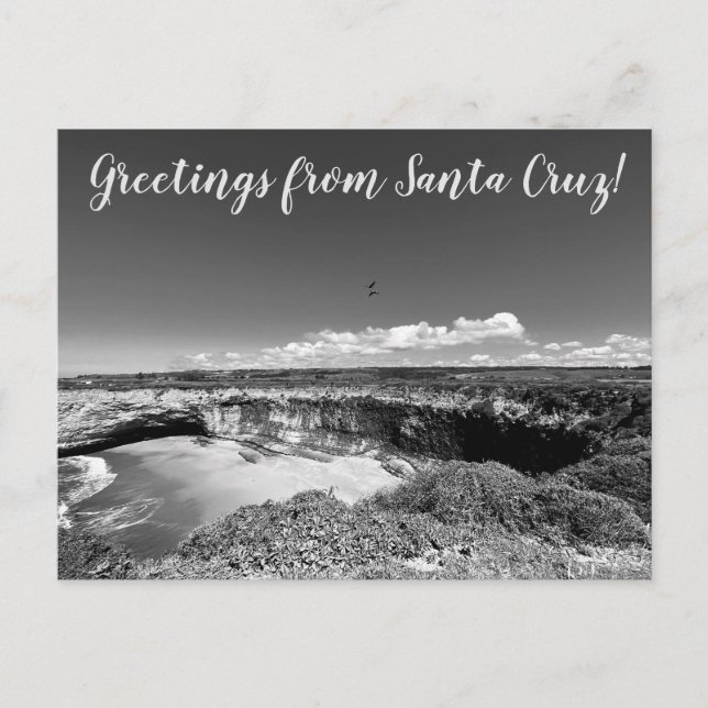aWorld2Celebrate: Grüße von Santa Cruz! Postkarte (Vorderseite)