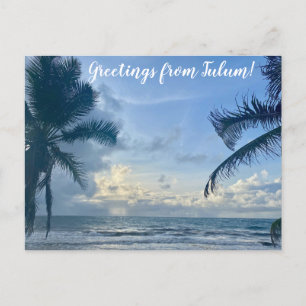 aWorld2Celebrate: Grüße von Tulum! Postkarte