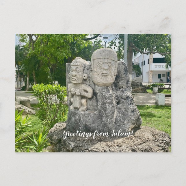 aWorld2Celebrate: Grüße von Tulum! Postkarte (Vorderseite)