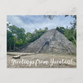 aWorld2Celebrate: Grüße von Yucatán! Postkarte