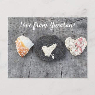 aWorld2Celebrate: Liebe von Yucatan! Postkarte