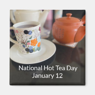 aWorld2Celebrate: National Hot Tea Day Magnet