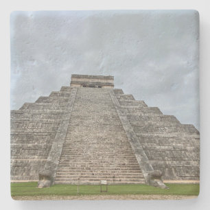 aWorld2Celebrate: Pyramide von Kukulcan Steinuntersetzer