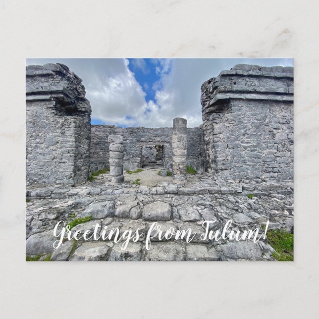 aWorld2Celebrate : Salutations de Tulum! Carte pos (Devant)