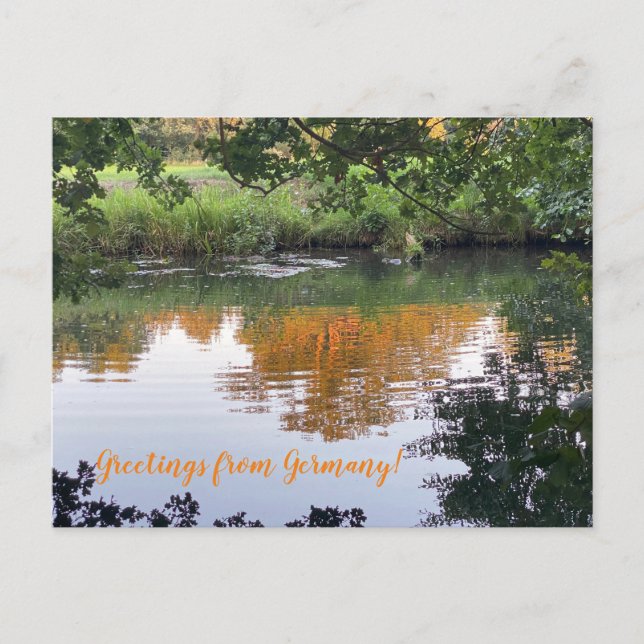 aWorld2Celebrate: Spreewald, Deutschland Postkarte (Vorderseite)