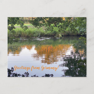 aWorld2Celebrate: Swan Lake, Spreewald Postkarte