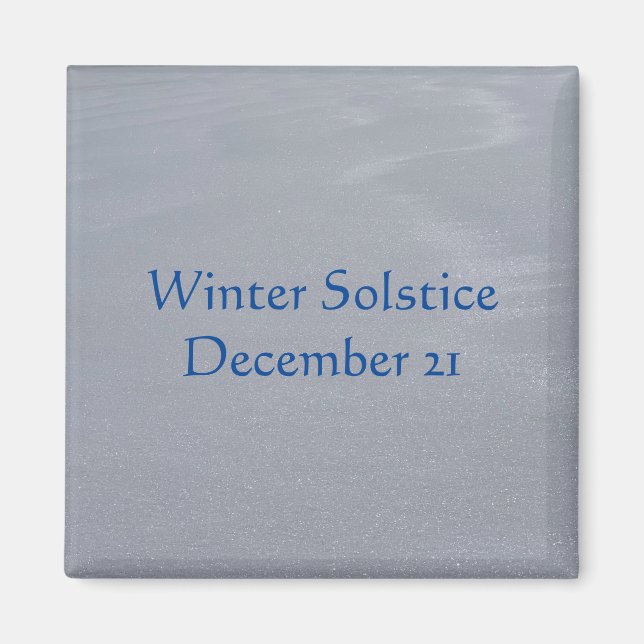 aWorld2Celebrate: Wintersolstice Magnet (Vorne)