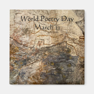 aWorld2Celebrate: World Poetry Day Magnet