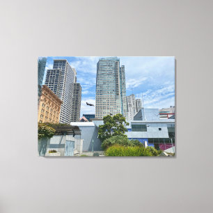 aWorld2Celebrate: Yerba Buena Gardens Leinwanddruck