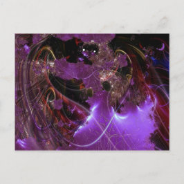 Awsome! Fraktal Postkarte. Postkarte