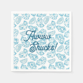 Aww Shucks Cocktail Napkin Serviette