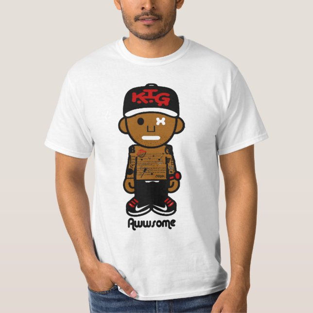 awwsome Junge T-Shirt (Vorderseite)
