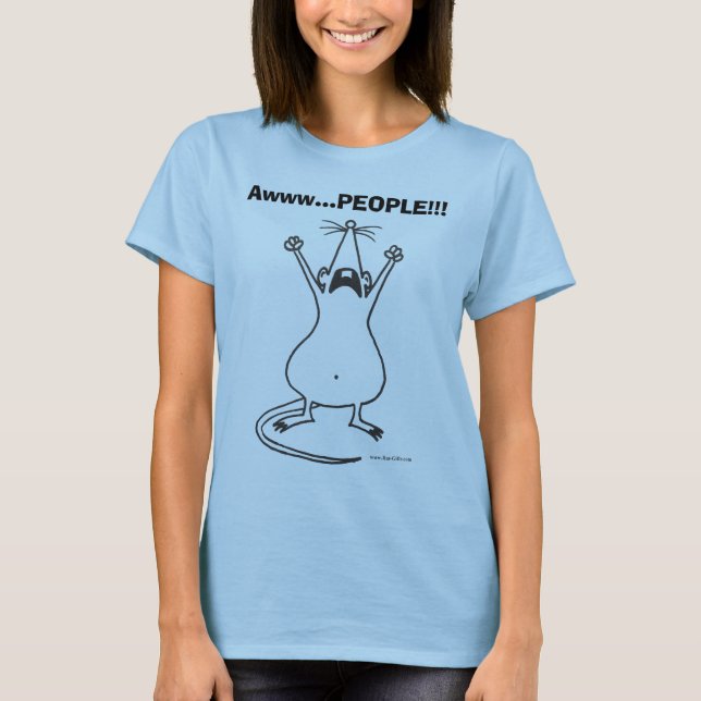 Awww… LEUTE!!! Ratten-T - Shirt von Rat-Gifts.com (Vorderseite)