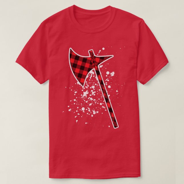 Ax Buffalo Kariert Design Classic TShirt (Design vorne)