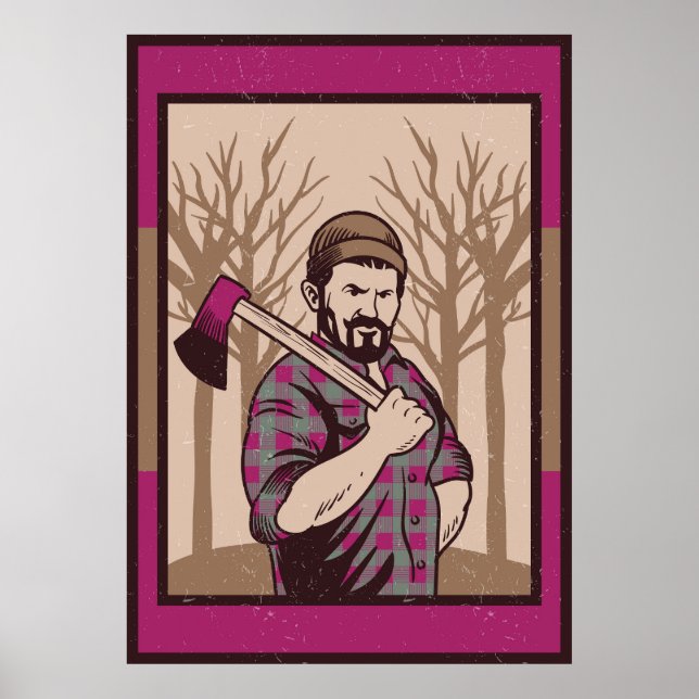 Ax Man Poster (Vorne)