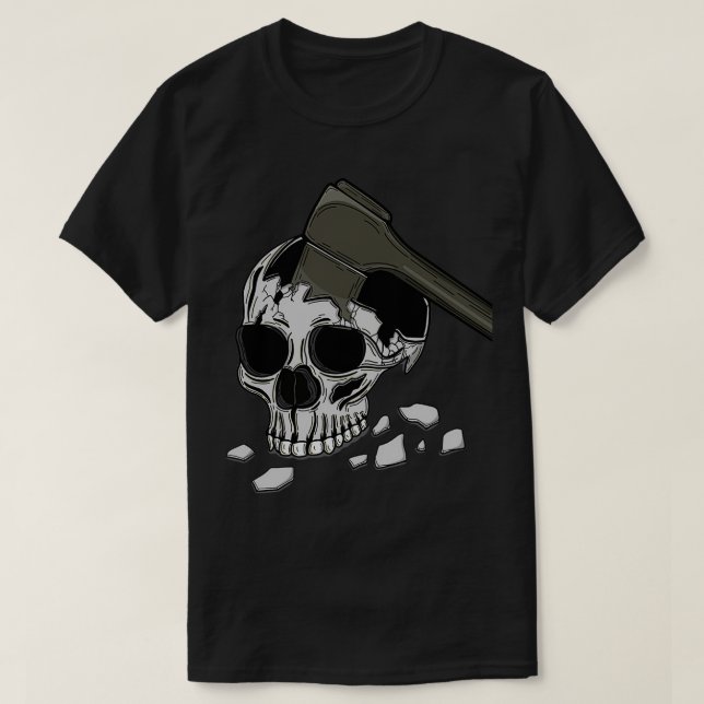 Ax skull ver 2 T-Shirt (Design vorne)