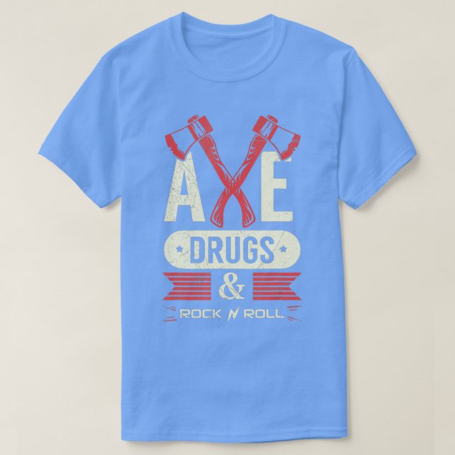 Ax-Thrower-Zitat für einen AX-taubenden Erwachsene T-Shirt (Design vorne)