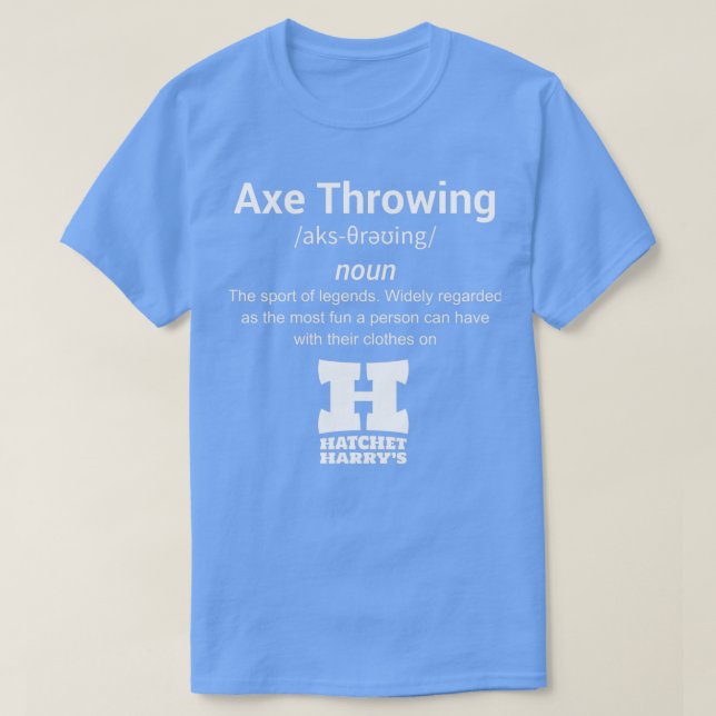 Ax Throwing 105 T-Shirt (Design vorne)