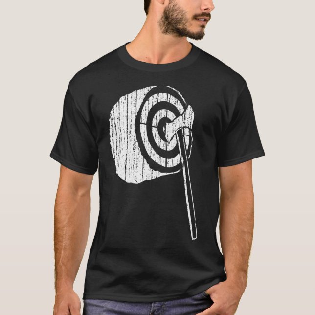 Ax-Throwing-Ax T-Shirt (Vorderseite)