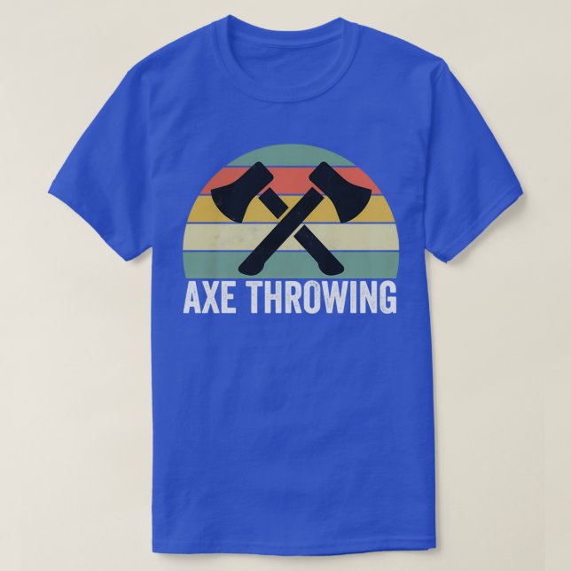 Ax Throwing Ax Throwing Design Ax Throwing Vint T-Shirt (Design vorne)