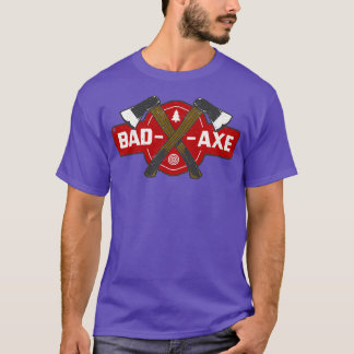 Ax Throwing Bad Ax Throw Vintag Hatchet Tossing T-Shirt