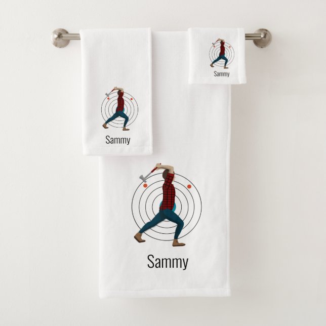 Ax Throwing Badhandtuch Set (Insitu)