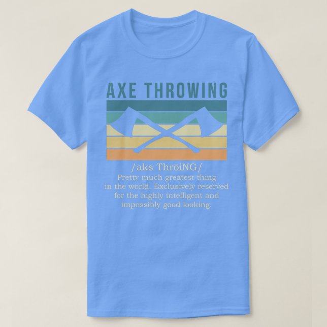 Ax-Throwing-Definition 1 T-Shirt (Design vorne)