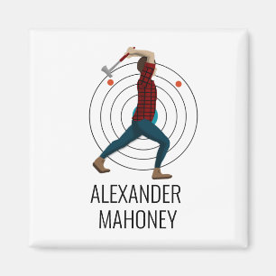 Ax Throwing Magnet