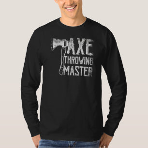 Ax Throwing Master Hatchet Thrower Lumberjack T-Shirt