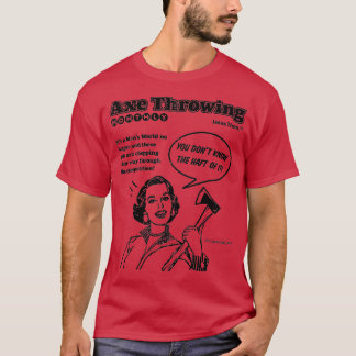 Ax-Throwing-Monatsemission T-Shirt