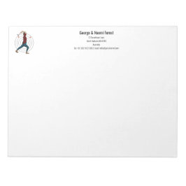 Ax Throwing Notizblock