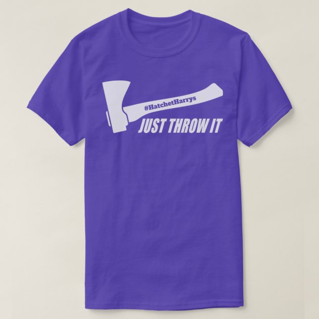 Ax Throwing nur werfen 2 T-Shirt (Design vorne)