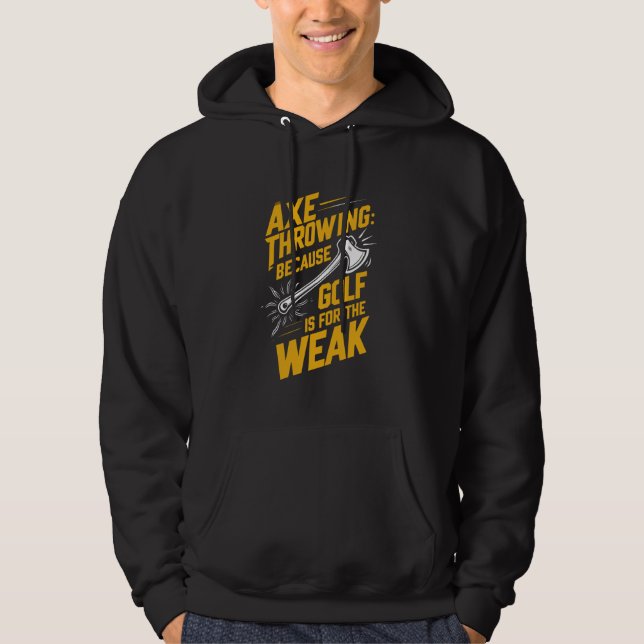 Ax-Throwing Precision Ax Sport Throw Hoodie (Vorderseite)
