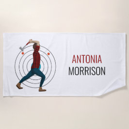 Ax Throwing Strandtuch