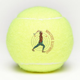 Ax Throwing Tennisbälle