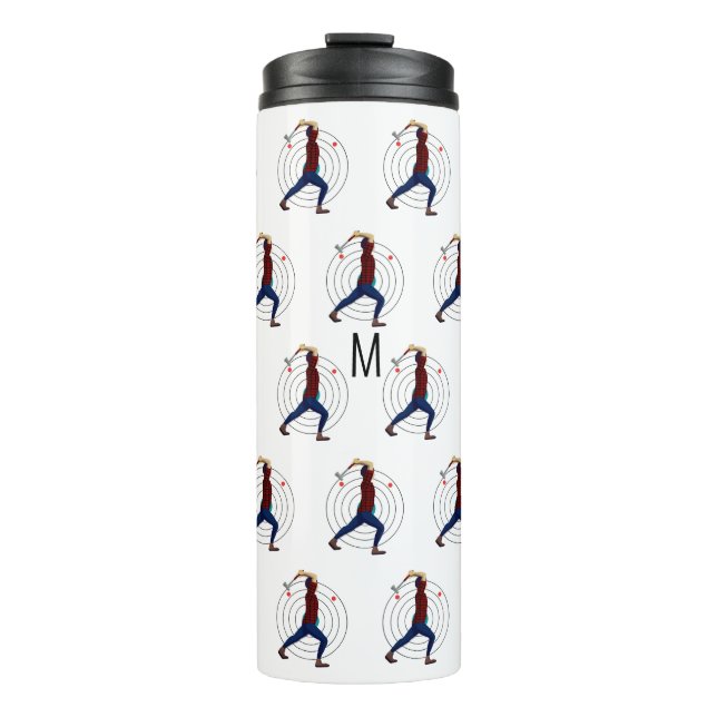 Ax Throwing Thermosbecher (Vorderseite)