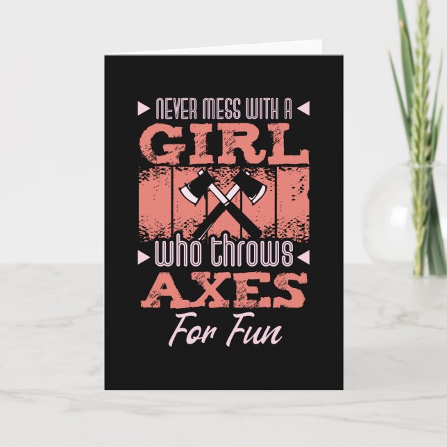 Ax vernichtend Frauen Karte (Vorderseite)