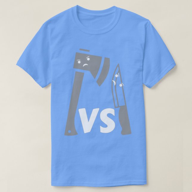 Ax Vs Knife T-Shirt (Design vorne)